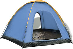 vidaXL Σκηνή Camping Μπλε για 6 Άτομα 360x180εκ.