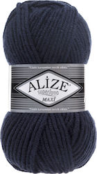 Alize Νήμα Πλεξίματος Ακρυλικό Superlana Maxi 58 Navy