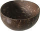 Green Elephant Serving Bowl Round Wooden Coffee with Diameter 14cm