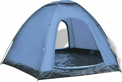 vidaXL Camping Tent Blue for 6 People 360x316x180cm