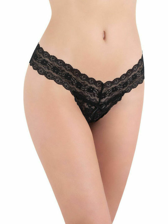 Milena by Paris 7580 Women's String with Lace B...