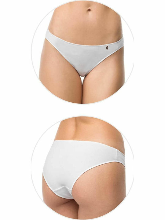 Vamp Cheeky Women's Slip 2Pack White