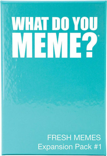 Επέκταση Παιχνιδιού What Do You Meme? Fresh Memes Pack #1 για 2+ Παίκτες 18+ Ετών AS