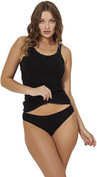 Velvet Touch 4444 Slip Μαύρο