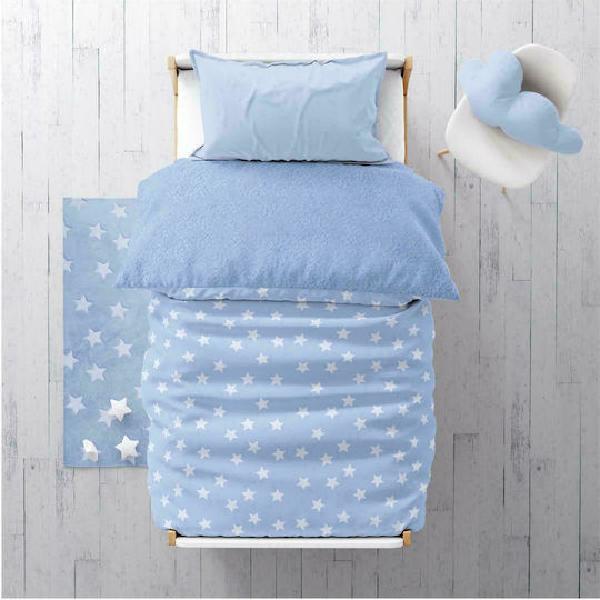 Borea Kids Duvet Cover Glow in the Dark Single Starlight Ciel 160x220cm Borea Kids Duvet Cover Glow in the Dark Single Starlight Ciel 160x220cm