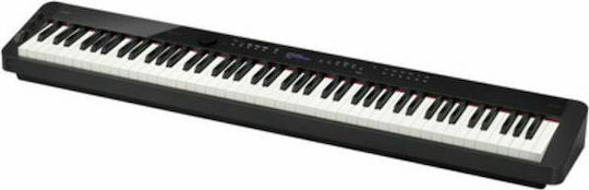 Casio Ηλεκτρικό Stage Πιάνο PX-S3100 με 88 Βαρυκεντρισμένα Πλήκτρα Ενσωματωμένα Ηχεία και Σύνδεση με Ακουστικά και Υπολογιστή Black