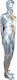 Shibari Naughty Toys Armbinder Shibari Rope 6m Σχοινί Δεσίματος σε Μπεζ Χρώμα