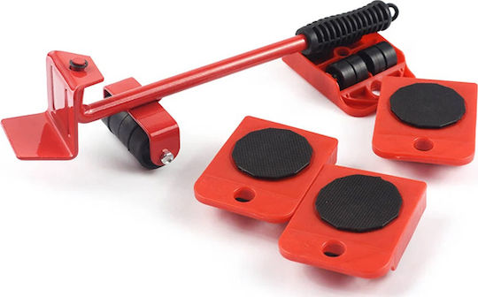 Möbelaufzug for Load Weight up to 150kg in Rot Color