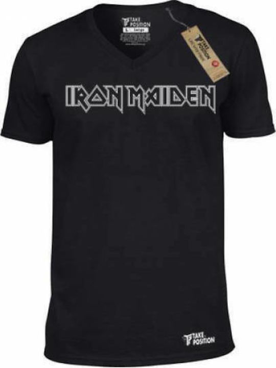 Takeposition Iron Maiden T-Shirt V Λαιμόκοψη