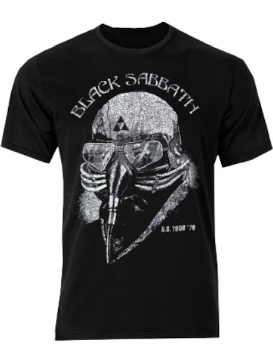 Black Sabbath Rock T-Shirt Black