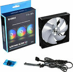 Lian Li UNI Fan AL 120mm 4-Pin PWM RGB Lighting Case Fan