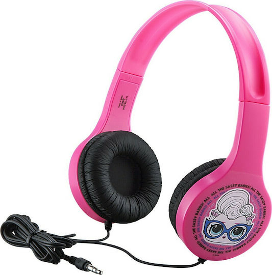 eKids LOL! Surprise Remix Жични On Ear Слушалки с Радио Розови