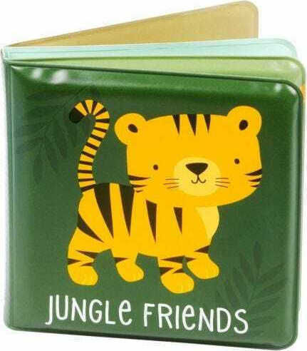 A Little Lovely Company Jungle Friends Bath Book