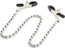 Naughty Toys Beaded Chain Nipple Clamps