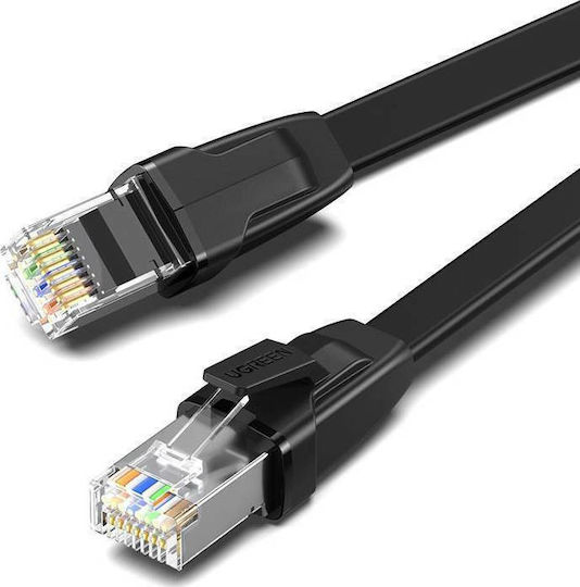 Ugreen Flat U/FTP (STP) Cat.8 Ethernet Network Cable 5m Black 1pcs