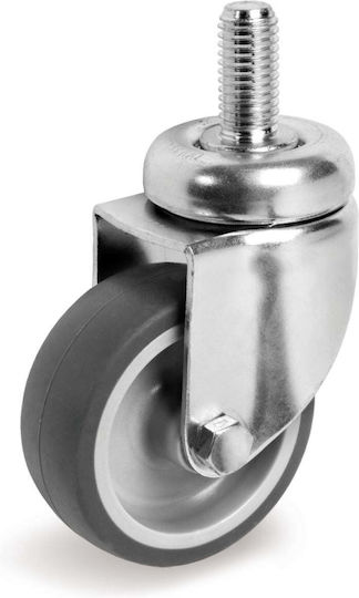 Tellure Rota 386201 Roată Rotativ Polipropilenă 50mm
