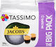 Tassimo Κάψουλες Espresso Jacobs Ristretto Συμβατές με Μηχανή Tassimo 24caps
