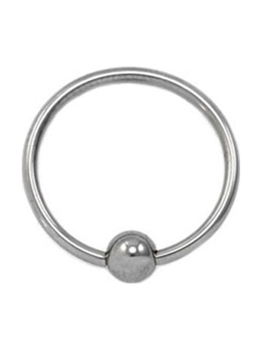 Poco Loco Septum Nose Piercing from Steel 10 x 1.2mm Silver