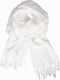 763 Women's Scarf White