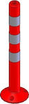 Plastic Traffic Columns Orange H75cm