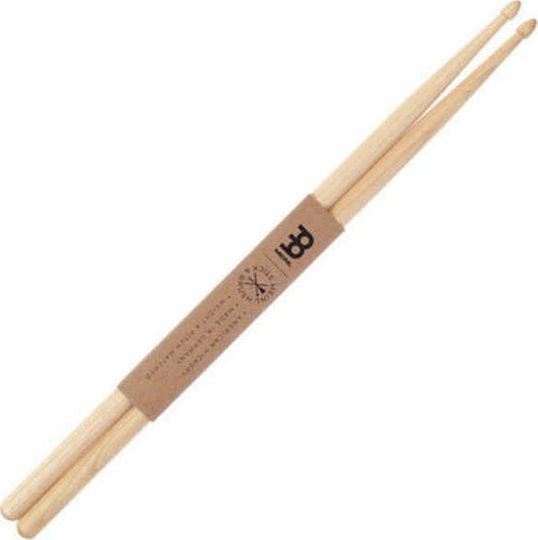 Meinl Hickory Drumsticks Drums Standard Tip Drumstick 7A with Tip Shape Acorn