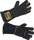 Esab Safety Glofe Leather Welding Black