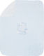 Energiers Blanket Nursery Swaddling Blankets Cotton Light Blue 70x80cm