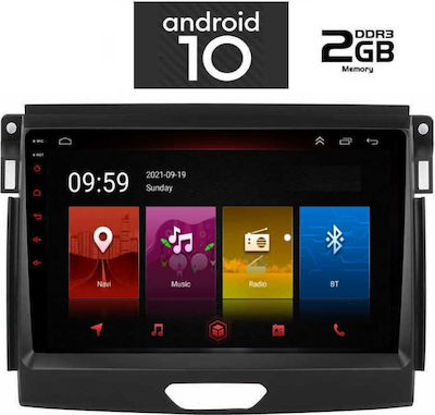 Lenovo IQ-AN X4762 Ηχοσύστημα Αυτοκινήτου για Ford Ranger (Bluetooth/USB/AUX/WiFi/GPS) με Οθόνη Αφής 9"