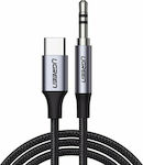 Ugreen Braided USB 2.0 Cable USB-C male - 3.5mm male Black 1m (20192)