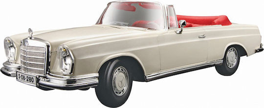 Maisto Mercedes-Benz 280SE Convertible '66 Modeling Figure Car Beige in Scale 1:18