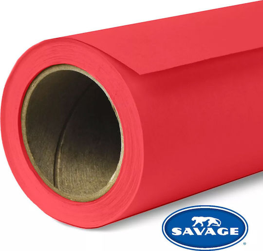 Savage 08-1253 Fotohintergrund Papier 135x1100cm Primary Red
