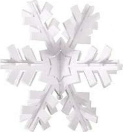 Atmosphera Weihnachtsfigur Flocke Weiß Höhe 78cm Nifada