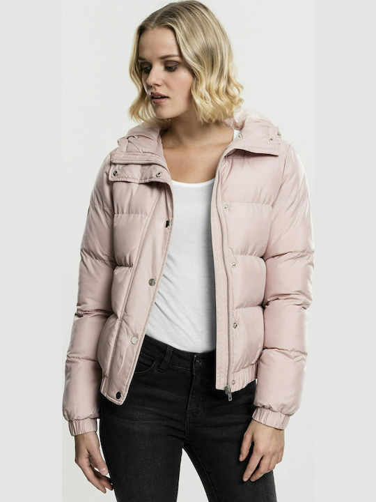 Urban Classics Κοντό Γυναικείο Puffer Μπουφάν γ...
