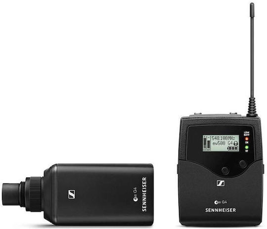 Sennheiser EW 500 Boom Seturi Wireless Microfon Prindere cu clemă, Curea Jurnalistic G4-GW