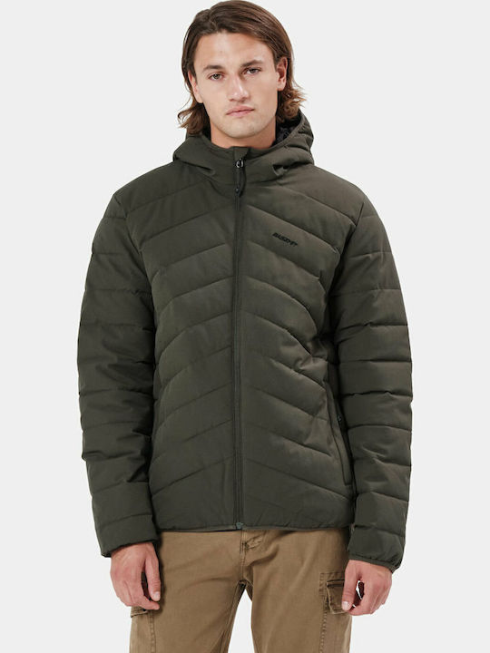 Basehit Winter Jacket Puffer Army Green