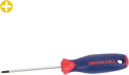 WorkPro Μαγνητικό Κατσαβίδι Σταυρός με Μήκος 100mm
