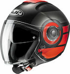 HJC i40 Spina Jet Helmet with Sun Visor ECE 22....