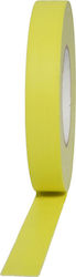 Fos Technologies Self-Adhesive Fabric Tape Yellow 25mmx50m 1pcs