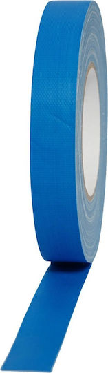 Fos Technologies Αυτοκόλλητη Υφασμάτινη Ταινία Μπλε 50mx25mm