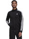 Essentials Warm-up 3-Stripes Яке Черно