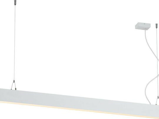 Viokef LED Kommerzielle lineare Beleuchtung Leuchte Decke 80W Warmes Weiß IP20 mit einstellbarer Helligkeit B180xT5.5xH120cm