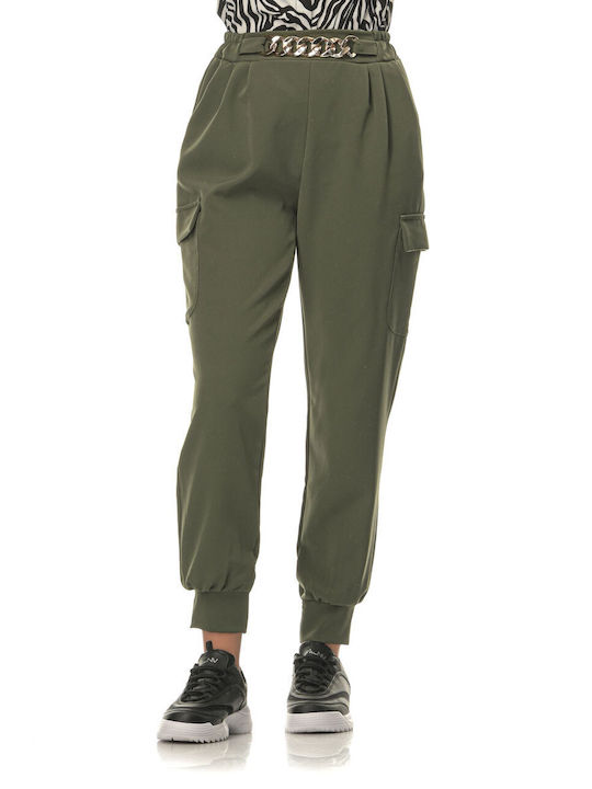 Beltipo Women's cargo pants khaki