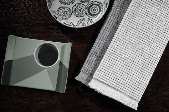 Guy Laroche Tissus Kitchen Towel From 100% Cotton Silver 40x60cm 2 Pieces Guy Laroche Tissus Kitchen Towel From 100% Cotton Silver 40x60cm 2 Pieces