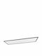 Trio Lighting Parallelogramm Vertieft LED Panel 34W mit Warmes Weiß Licht 3000K