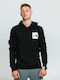 The North Face Men's Sweatshirt with Hood and Pockets Black