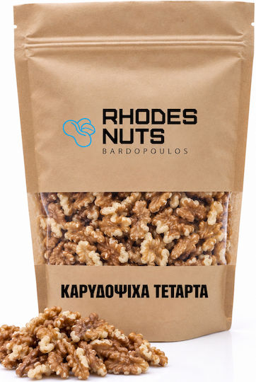 Rhodes Nuts Bardopoulos Καρύδια Ωμά Ψίχα Χωρίς Αλάτι 500gr