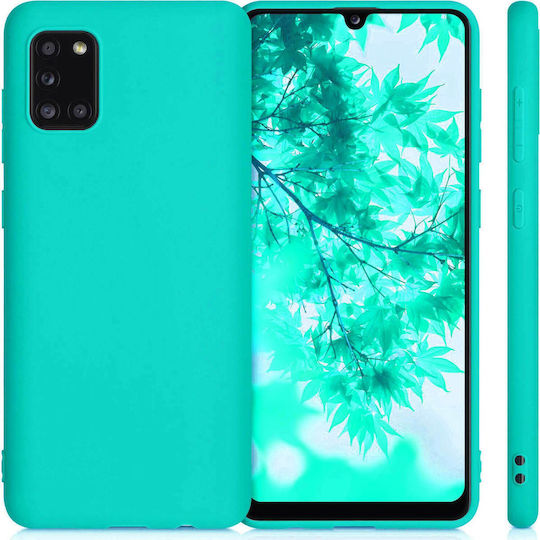 Soft Back Cover Σιλικόνης Τιρκουάζ (Galaxy A31)