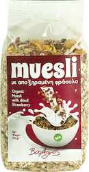 Βιο Αγρός Organic Muesli Oatmeal Crunchy With Strawberry 350gr 1pcs