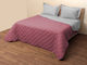 Viopros Покривало Единично Микрофибър Fuchsia - Grey 160x240см