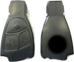 Car Key Shell with 3 Buttons for Mercedes Benz Smart Key